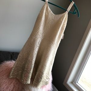 NWT Free People Spray Paint Glitter Dress